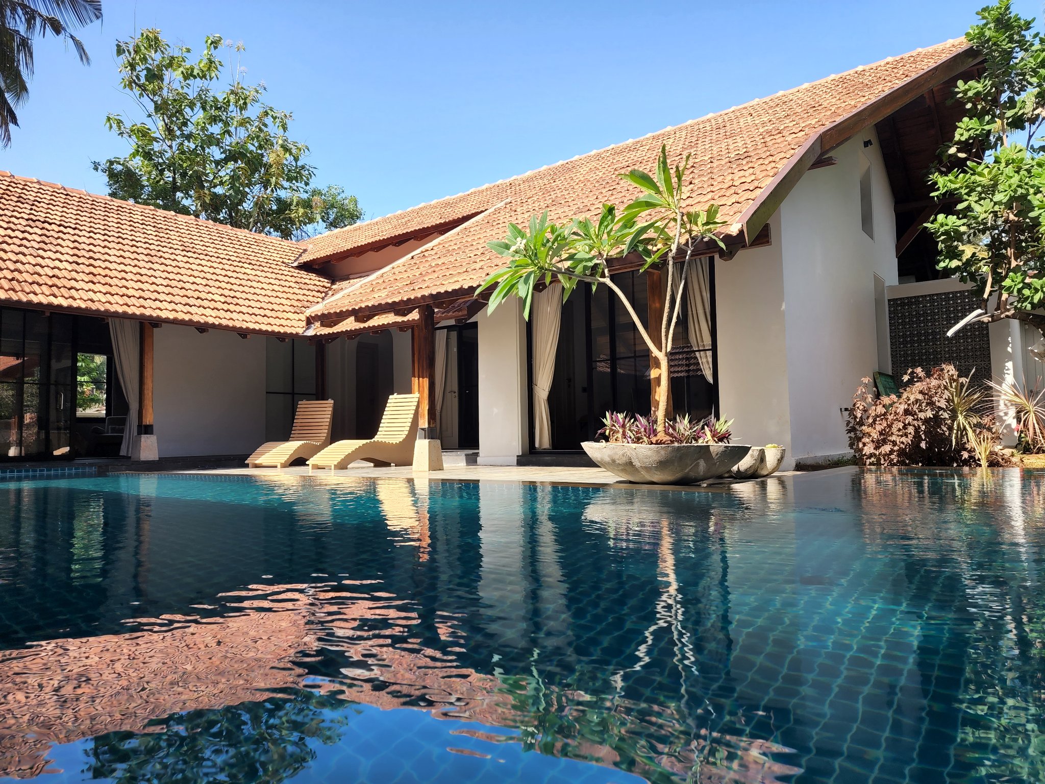 Aluminium Windows Amit Sardessai Villa Moira Goa